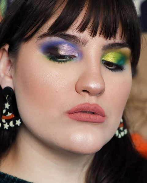 Insta-тренд – разноцветный макияж глаз