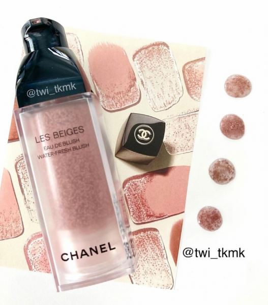  Новый запуск румян от Chanel Les Begies Water-fresh Blush 