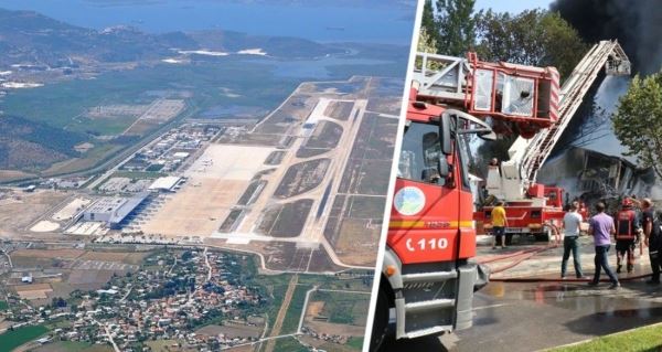 В аэропорту турецкого курорта произошел пожар: самолёты с туристами разворачивают